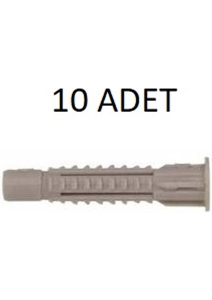 10 mm 10LU Paket Gri Tuğla Tuğla Boşluk Dübeli Made KOD:008