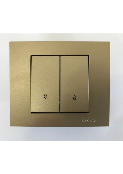 Çağatayelektrik Ovivo Grano Titanyum Komütatör Vavien (Ikili Vavien) Mekanizma+Çerçeve