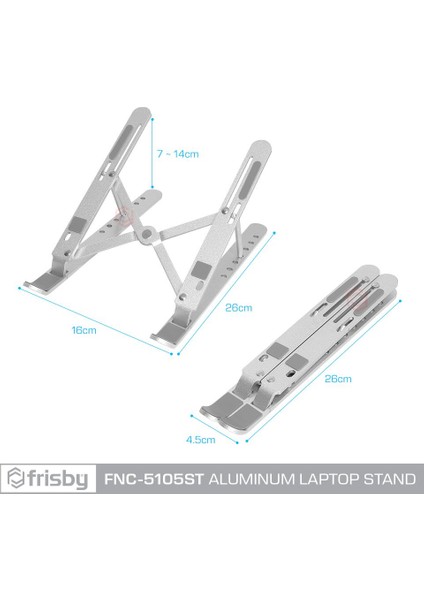 FNC-5105ST Katlanır Notebook Standı