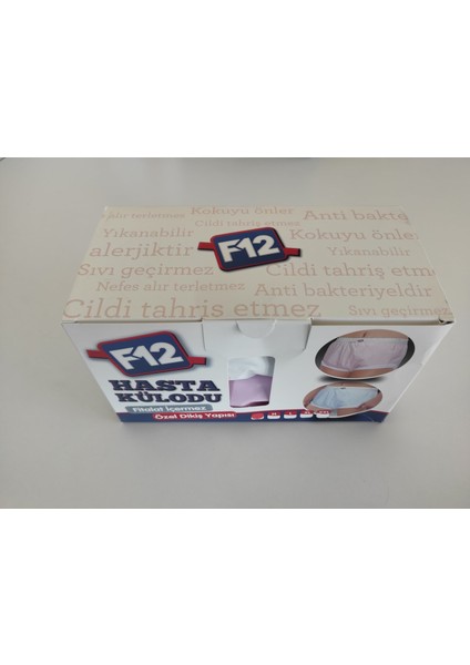 Yetişkin 2'li Paket Yıkanabilir Hasta Külodu (Beyaz-Pembe) fırsatları