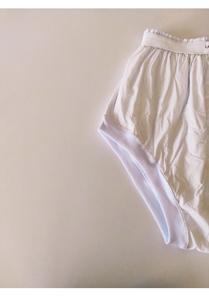 Yetişkin 2'li Paket Yıkanabilir Hasta Külodu (Beyaz-Mavi) modelleri