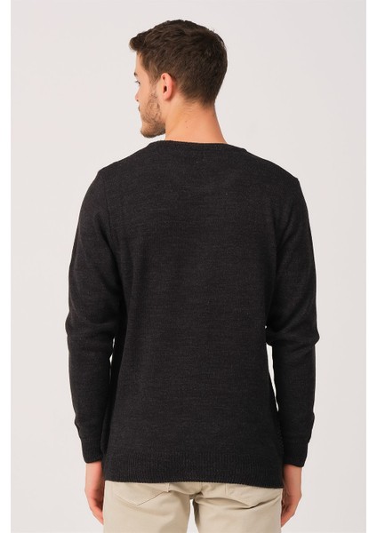 V0213 Erkek Kazak-Antrasit fiyatları