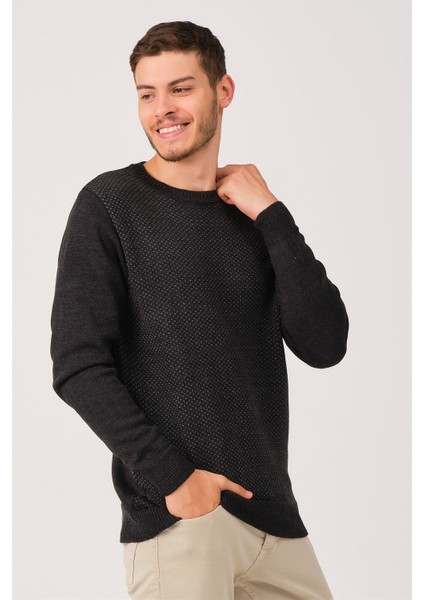 V0213 Erkek Kazak-Antrasit modelleri