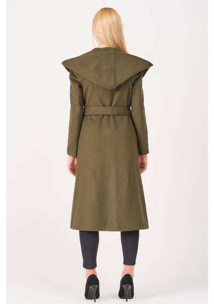 Z6679 Kadın Palto-Haki modelleri