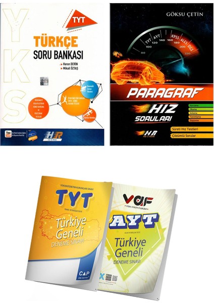 TYT Türkçe - Paragraf Soru Bankası Seti 2022 Yeni