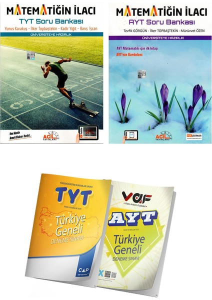 TYT AYT t 2'li Matematiğin ilacı Soru Bankası Seti Yeni