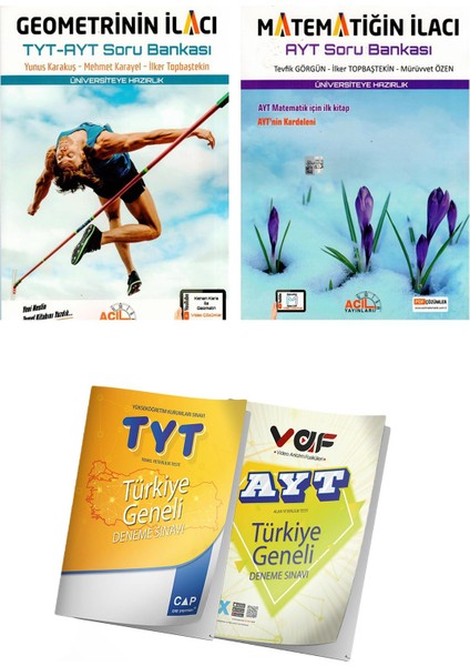 TYT AYT Geometri + AYT Matematiğin ilacı Soru Bankası 2022