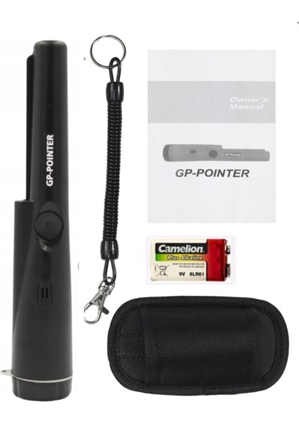 Hubstein Gp Pointer Pinpointer Altın Metal Dedektörü Hazine Avcısı + Taşıma Çantası+Pil