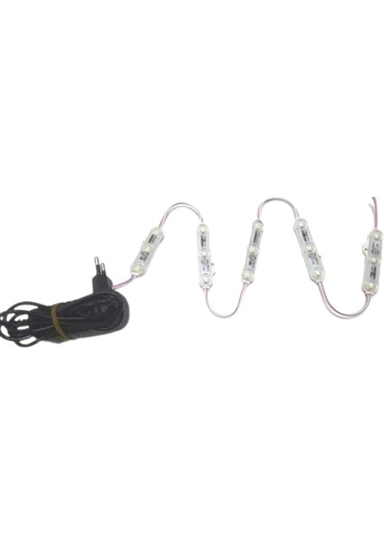 Power LED 50-60 cm Akvaryuma Uygun 5 Adet LED -- Beyaz