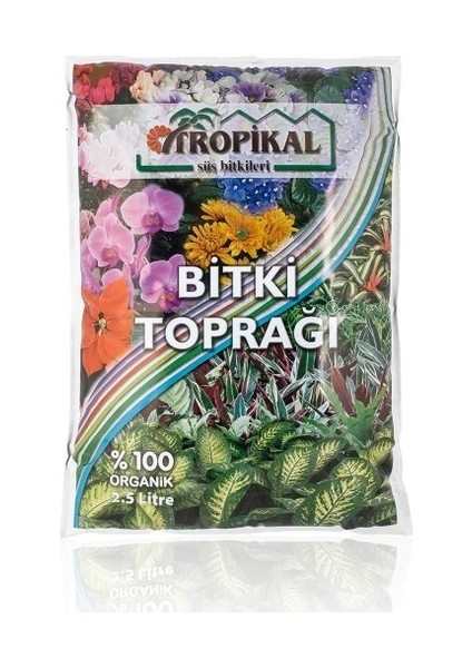 Tropikal Bitki Toprak 2.5 Lt