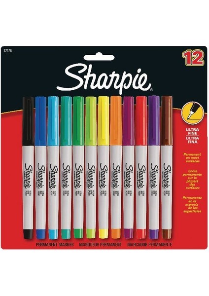 Sharpıe 12’li Ultra Ince Uc Markor Blıster fiyatları