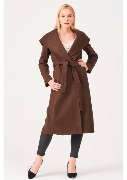 Z6679 Kadın Palto-Kahve fırsatları