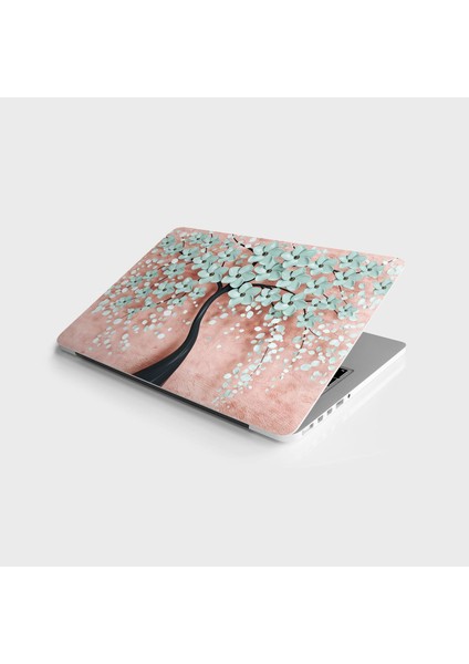 Laptop Sticker Bilgisayar Notebook Pc Kaplama Etiketi 3D Ağaç