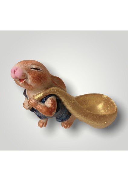 Polyester Çantalı Tavşan Biblo modelleri