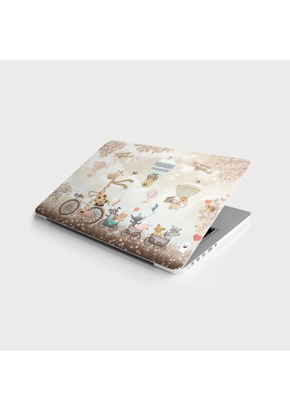 Laptop Sticker Bilgisayar Notebook Pc Kaplama Etiketi Bisiklet Zürafa