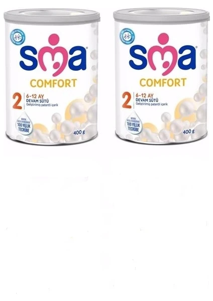 Sma Comfort 2 Devam Sütü 400 gr 2'li Avantaj Paketi