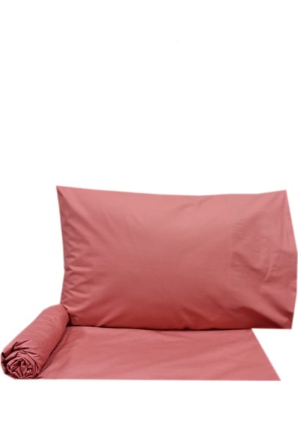 Fitted Çarşaf Seti 180 x 200 cm. V74 Kiremit
