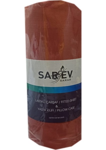 Fitted Çarşaf Seti 180 x 200 cm. V74 Kiremit