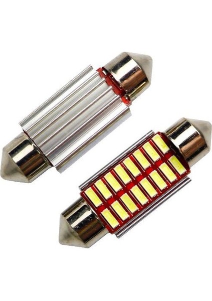 Sofit Araç Iç Aydınlatma Tavan Plaka Beyaz Canbus C5W 39MM Md2