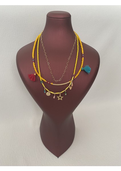 Frınged Necklace