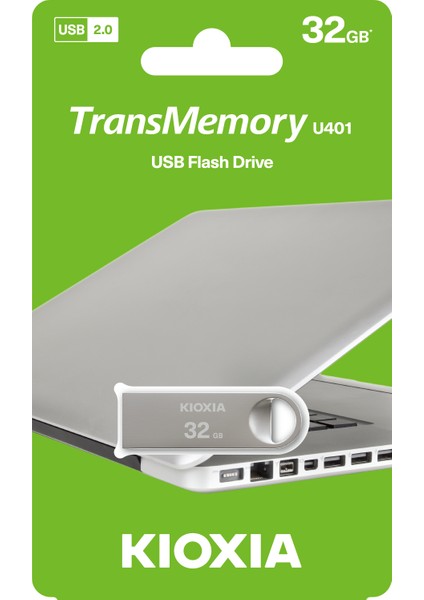 USB 32GB Transmemory U401 USB 2.0 Bellek