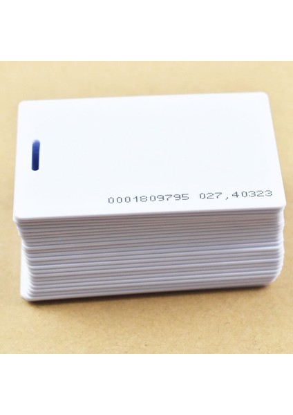 Kalın Tip 125KHZ RFID Rfid Manyetik Kart Proximity Göstergeç 125 Khz Kapı Geçiş Personel Takip