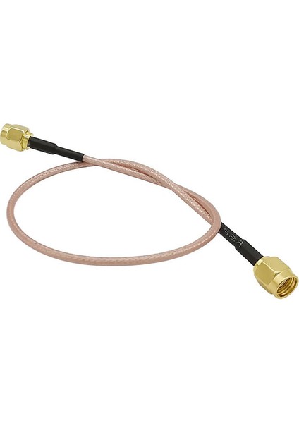 30CM RG316 Sma Erkek - Erkek Rf Kablo 0-6ghz 50 Ohms 0.3db Esnek