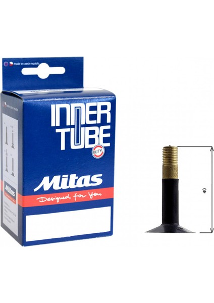 28/29X1.75-2.45 AV48 Kalın Sibop Iç Lastik