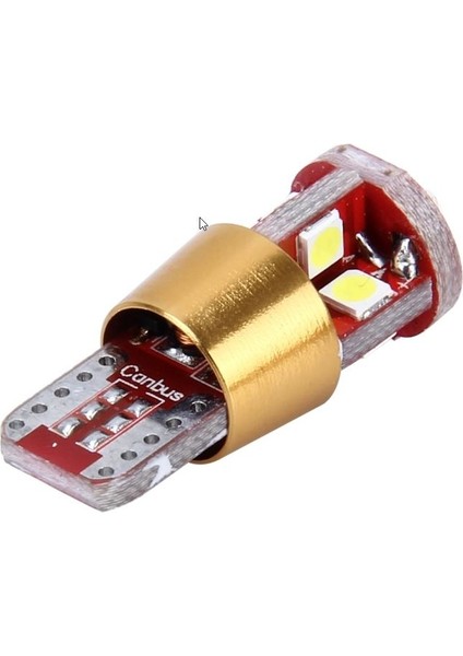 T10 3030 Park LED Ampülü 12 Ledli Canbus Beyaz