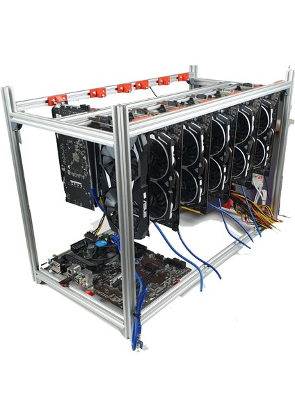 Hobi Izmir Batrig Mining 12'li Rig Kasası Alüminyum Sigma Profil