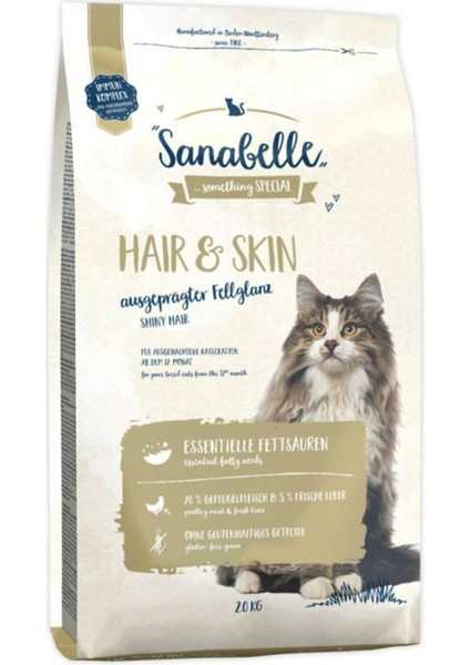 Hair Skin Hassas Tüylü Kedi Maması 2 kg