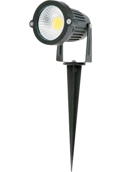 7 Watt Cob Led Kazıklı Çim Armatürü (Amber)