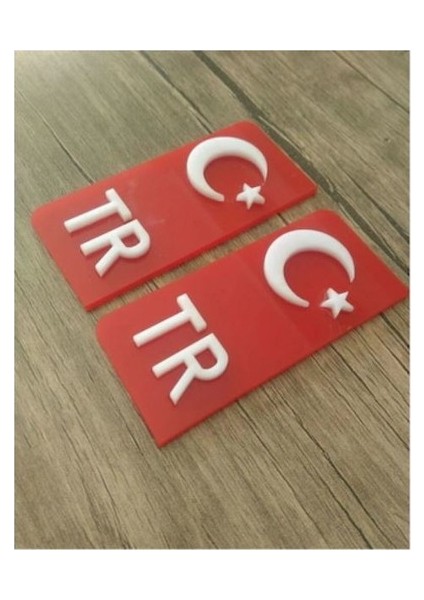 Plakalık Tr Pleksi Aparat 2 Adet