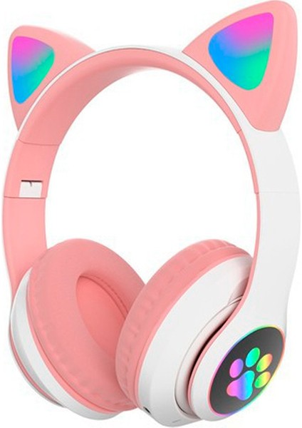 LED Işıklı Katlanabilir Bluetooth Kulaklık