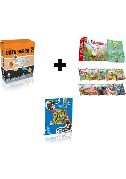 Usta Serisi - Keloğlan - Süper Oku Süper Anla