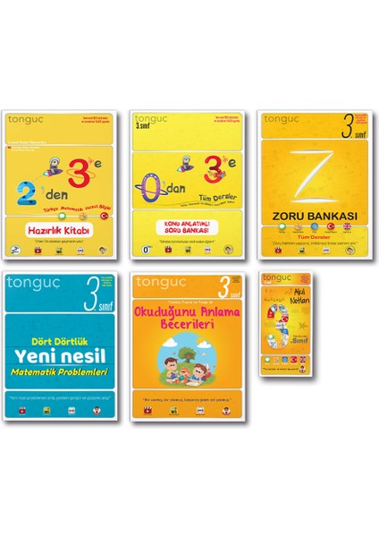 3. Sınıf 2 Den 3 E Hazırlık Seti Konu Soru Zoru Full Set 2022