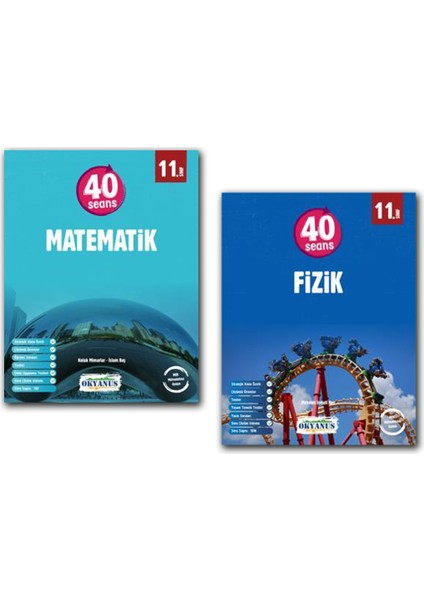 11. Sınıf 40 Seans Set Matematik Fizik Konu Anlatımlı Soru Bankası 2022