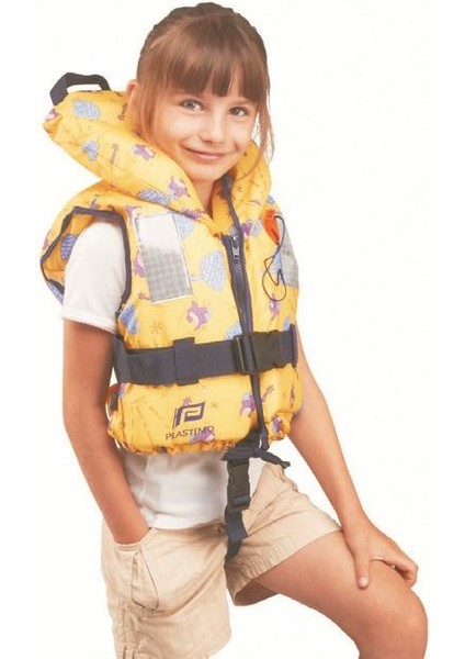 Plastımo Çocuk Can Yeleği Sarı Renk 2-5 Yaş
