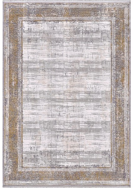 Couture 0868A Gold Modern Desen Makine Halısı