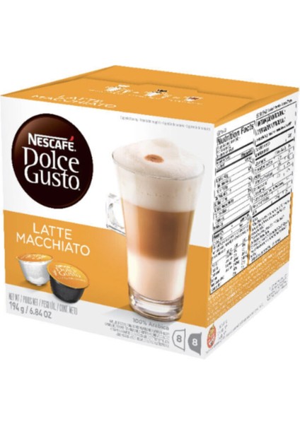 Dolce Gusto Latte Macchıato 16 Lı Kapsül Kahve