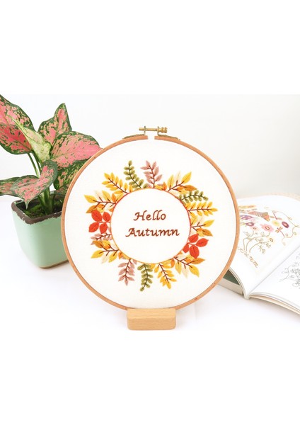 Kasnaklı Goblen Etamin Nakış Işleme Seti 20X20 cm 511318