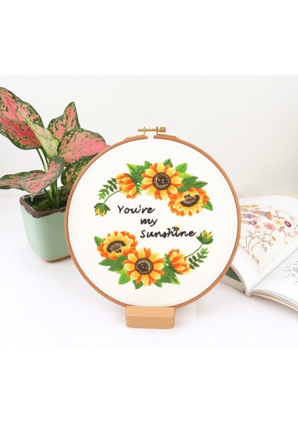 Kasnaklı Goblen Etamin Nakış Işleme Seti 20X20 cm 511320