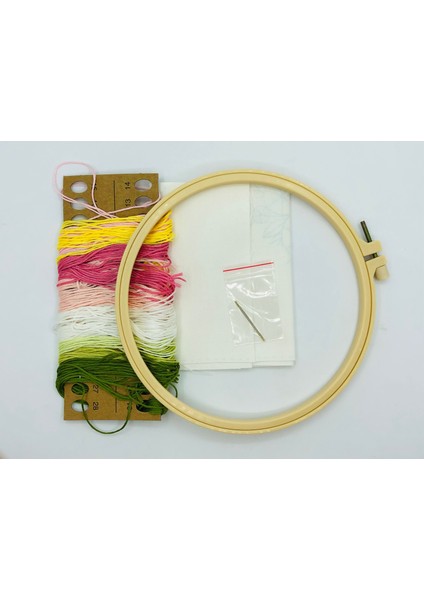 Kasnaklı Goblen Etamin Nakış Işleme Seti 20X20 cm 511320 fiyatları