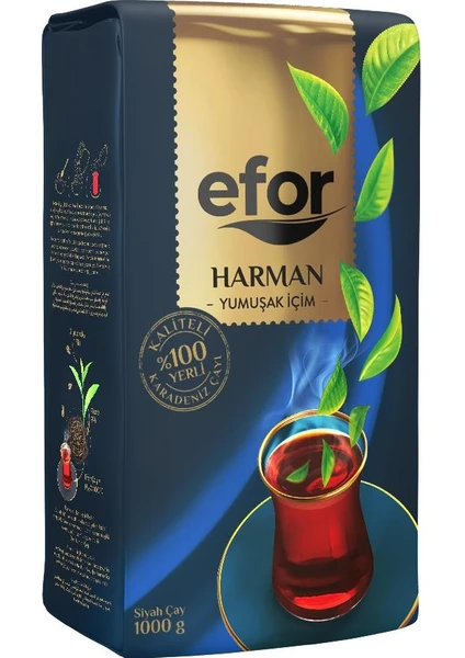 Efor Harman Dökme Siyah Çay - 1000gr