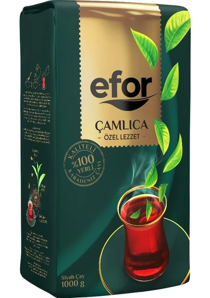 Efor Çamlıca Dökme Siyah Çay - 1000gr