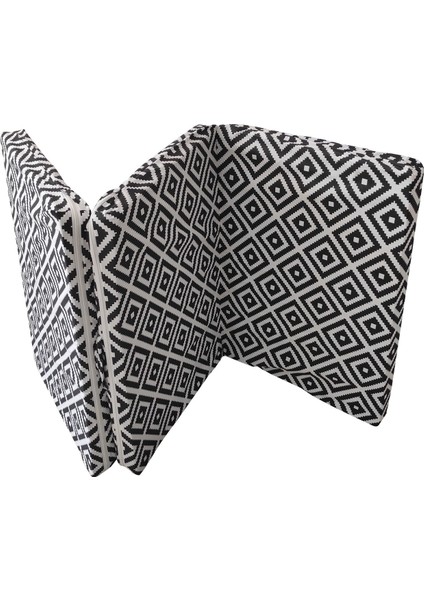 Katlanır Yatak Yer Yatağı Sünger Yatak Tek Kişilik 80X180 Mozaik 7 cm