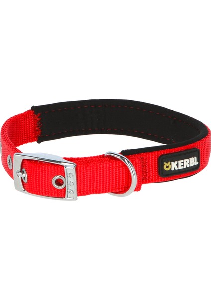 Miami Plus Köpek Boyun Tasması Kırmızı - Siyah 45 - 53 cm