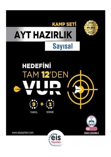 AYT Kamp Kitabı 9 Fasikül+3 AYT Denemesi Sayısal