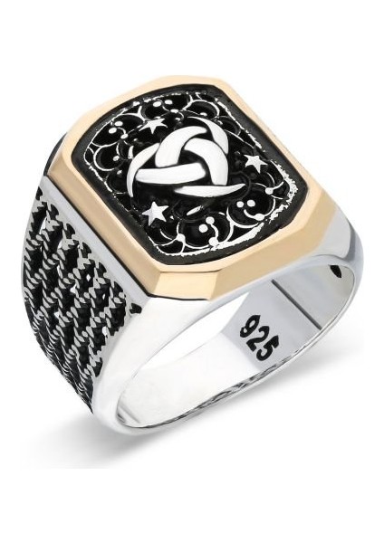 Teşkilat-I Mahsusa Model Taşsız Gümüş Yüzük