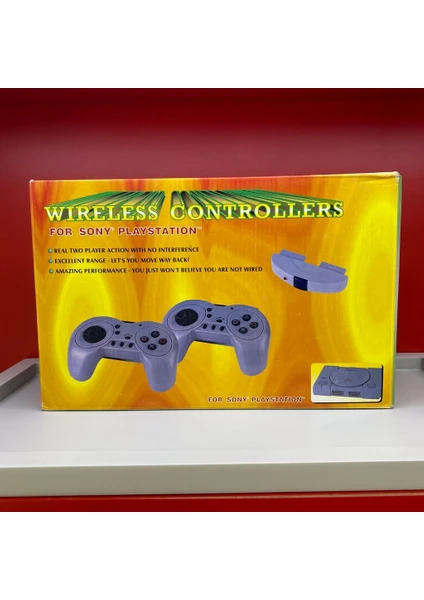 Playstation 1 Wireless Controller Kablosuz Oyun Kolu Ps1